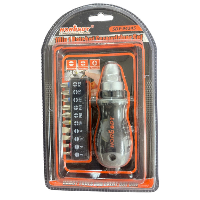 10 in 1 Ratchet Screwdriver Set in Screwdriver Set