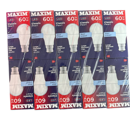 10w=60w Maxim Led Day Light Bulb 1pc