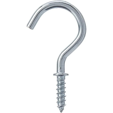 140Gram Cup Hooks Screw-In for Kitchen Storage Sizes 10
