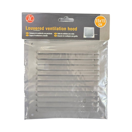 15x15 CM Louvered ventilation hood