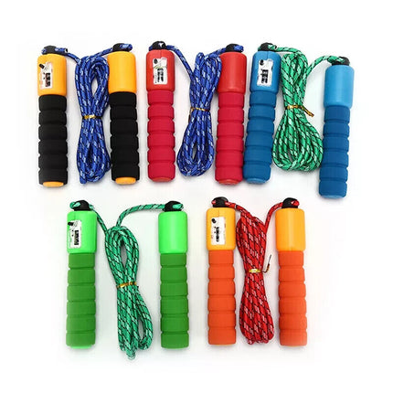 1pc Adjustable Gym Sports Fitness Exercise Fast Speed Counting Jump Skip Rope