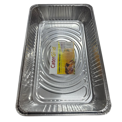 1pk Aluminium Extra Large Foil Roasting Tray 53x33cm