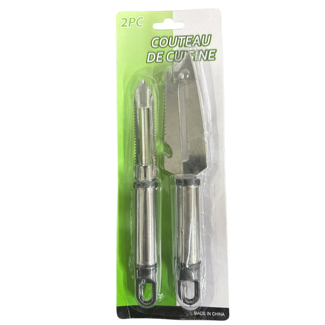 2 Pack Vegetable Fruit Speed Potato Peeler