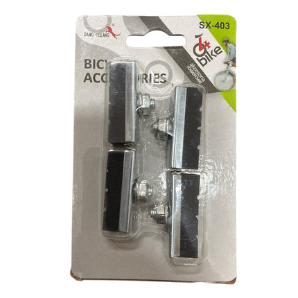 2 Pairs Of Cycle Bike Calliper Brake Blocks Pads 40mm Pads