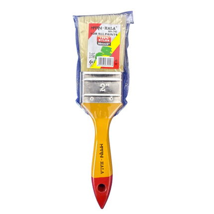 2" Wood Handle Nylon Paint Brush