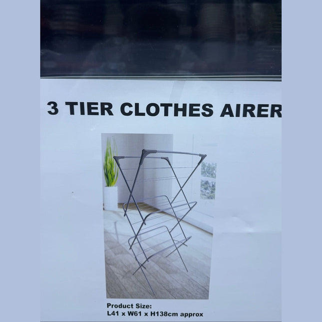 3 Tier Clothes Aires L41xw61xh138cm