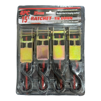 4 ratchet tie set