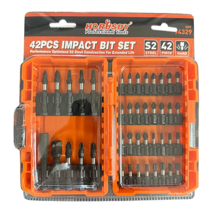 42pcs Impact Driver Bit Set IN SCREWDRIVER BITS