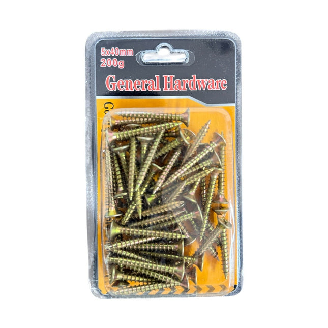 5 x 40mm Screws