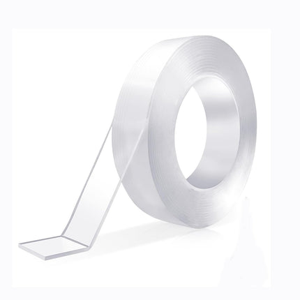 Double-Sided Nano Tape Reusable Strong Stick Mounting Gel Clear 2cmx2mmx3meter