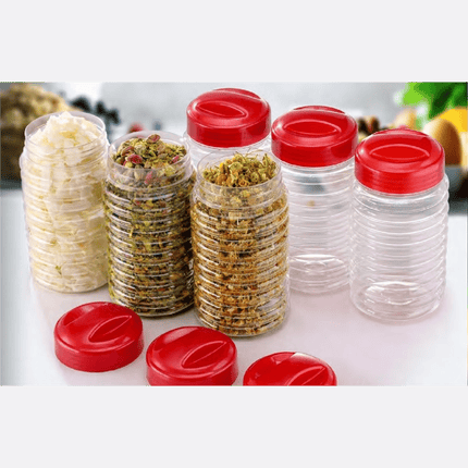 6 Set Plastic Jar 470ml