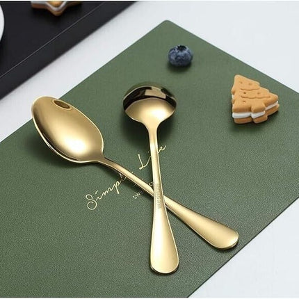 6 Stainless Steel Coffee Spoons 14cm Teaspoons Set Kitchen Cutlery Food Grade