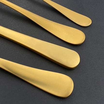6 Stainless Steel Coffee Spoons 14cm Teaspoons Set Kitchen Cutlery Food Grade