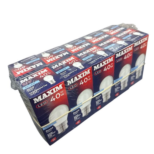 6w=40w Maxim Led Day Light Bulb Candle 1pc
