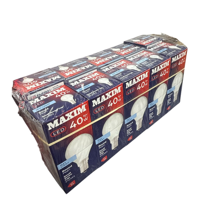 6w=40w Maxim Led Day Light Bulb Candle 1pc