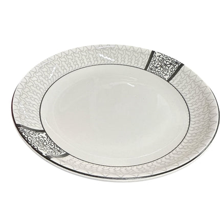 9" Deep Ceramic Plate