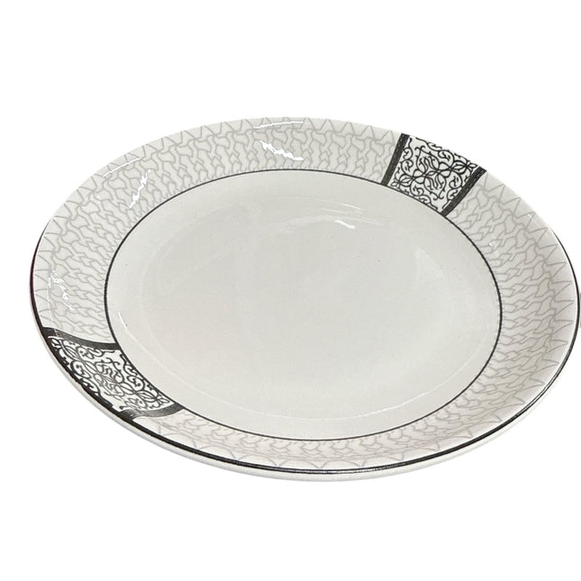 9" Deep Ceramic Plate