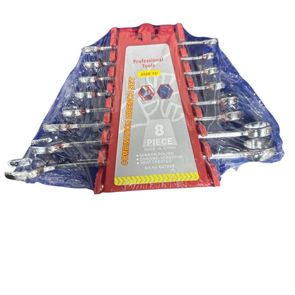 8pcs Combination Wrench Set