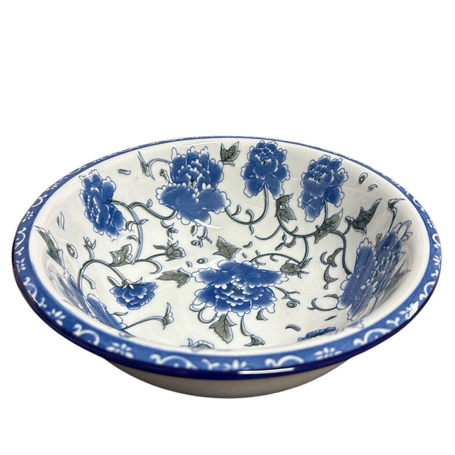 9.5" Deep Ceramic Mixing Salad Bowl