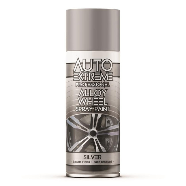 AX ALLOY WHEEL SPRAY PAINT SILVER 400ML