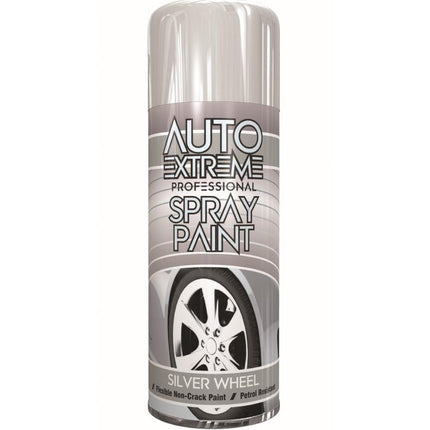AX PRO SPRAY PAINT SILVER WHEEL 400ML