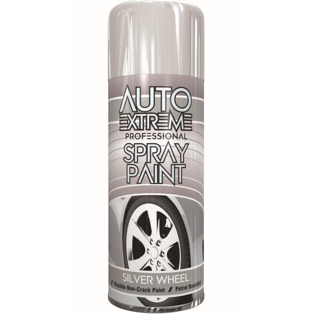 AX PRO SPRAY PAINT SILVER WHEEL 400ML