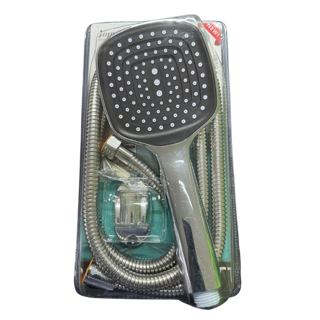 Bath 3in1 Black Shower Head, with Shower Hose 1.5 m, with Holder