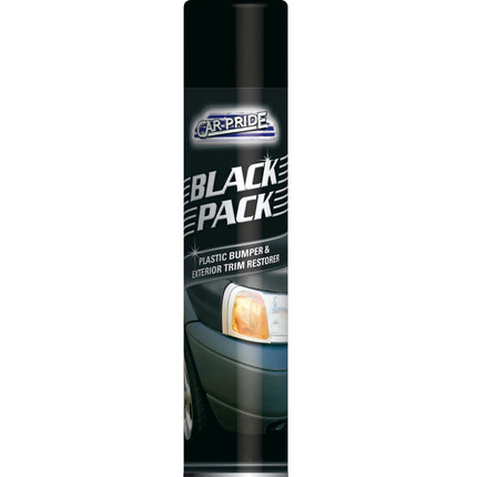 Black Pack 300ml Car Plastic Bumper & Exterior Trim Restorer