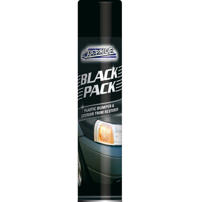 Black Pack 300ml Car Plastic Bumper & Exterior Trim Restorer