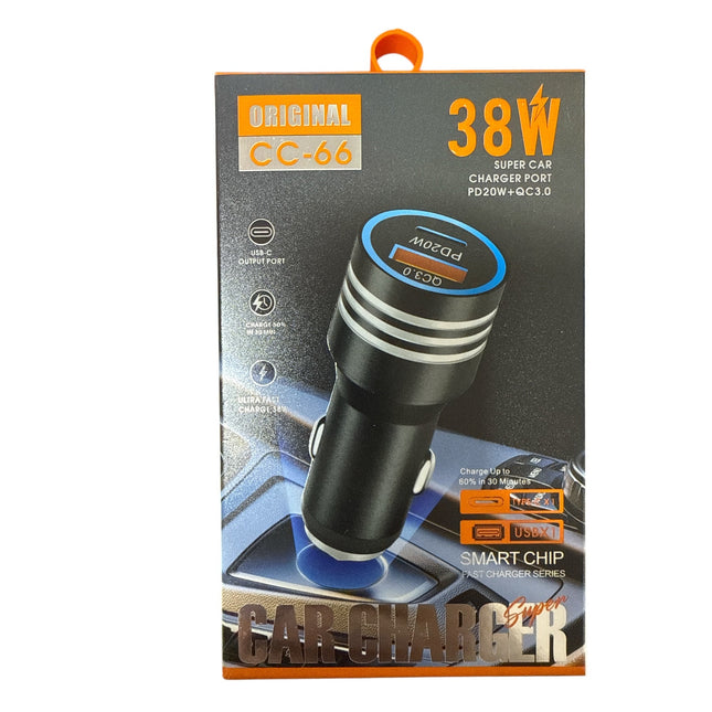Car Fast Charger 38W