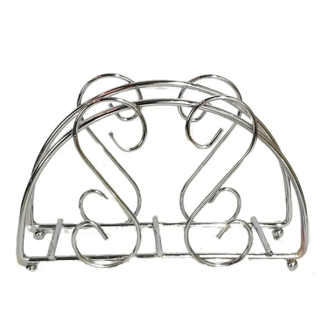 Chrome Napkin Holder 13.5cm x 9cm x 3.8cm