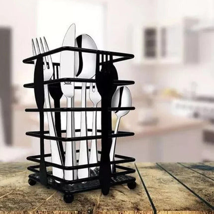 Cutlery Caddy Holder Drainer Storage Rack Organizer