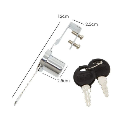 Display Showcase Cabinet Slide Lock