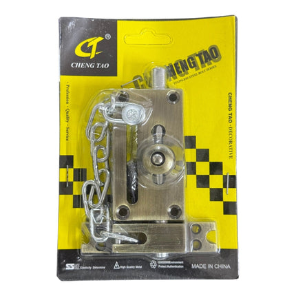 Door Chain Guard with Bolt Lock