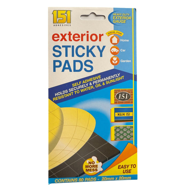 EXTERIOR STICKY PADS