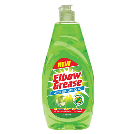 Elbow Grease Apple Washing Up Liquid 600ml