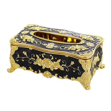 European Tissue Box Cover Storage Paper Napkin Office Case Hotel Car Holder