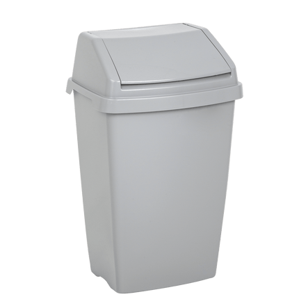Everyday 50L Lift Top Bin Grey