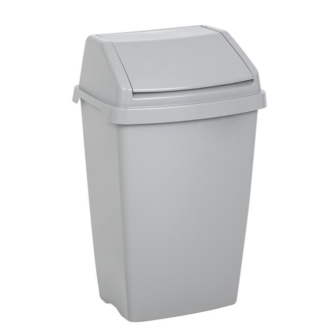 Everyday 50L Lift Top Bin Grey