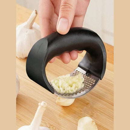Garlic Press Crusher Mincer Squeezer Kitchen Manual Tool Stainless Steel