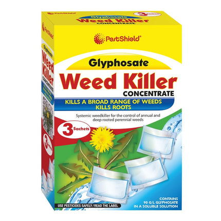 Glyphosate Weedkiller Con 3pk