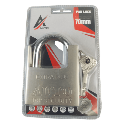 Heavy Duty Padlock Swift Shackle Lock keys Security Outdoor