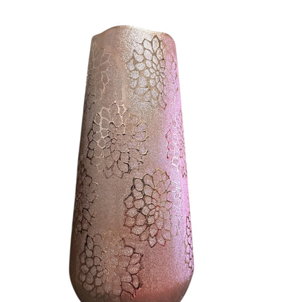 Ceramic Gold Plated Vase 30 x 14 cm