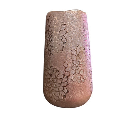 Ceramic Gold Plated Vase 20 x 12 cm