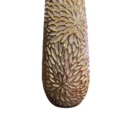 Ceramic Gold Plated Vase 18 x 12 cm