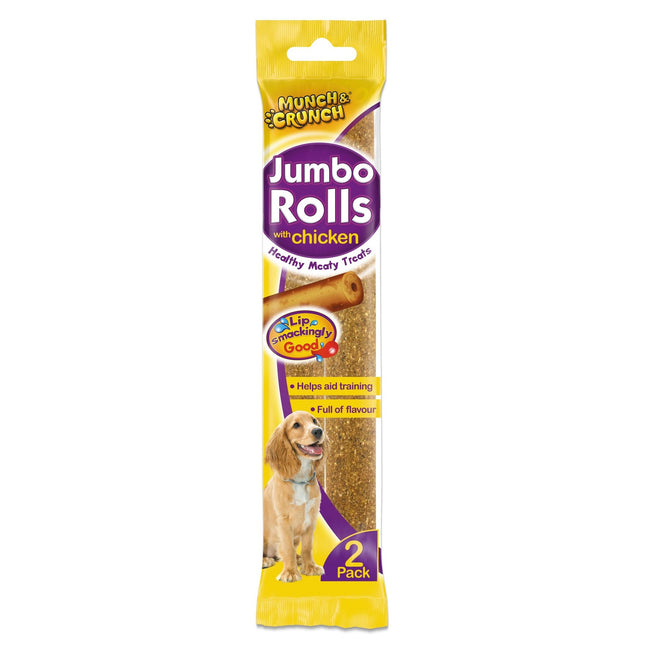 Jumbo Rolls With Chicken 2pk