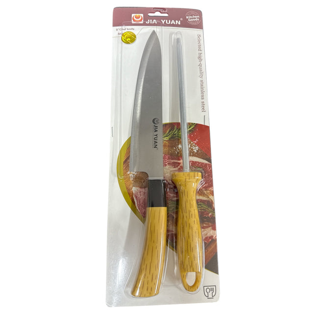 Kitchen Knife & Sharpening Rod