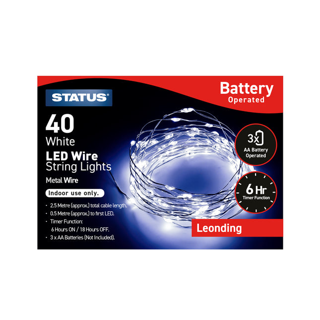 Leonding 40 Wire LED White