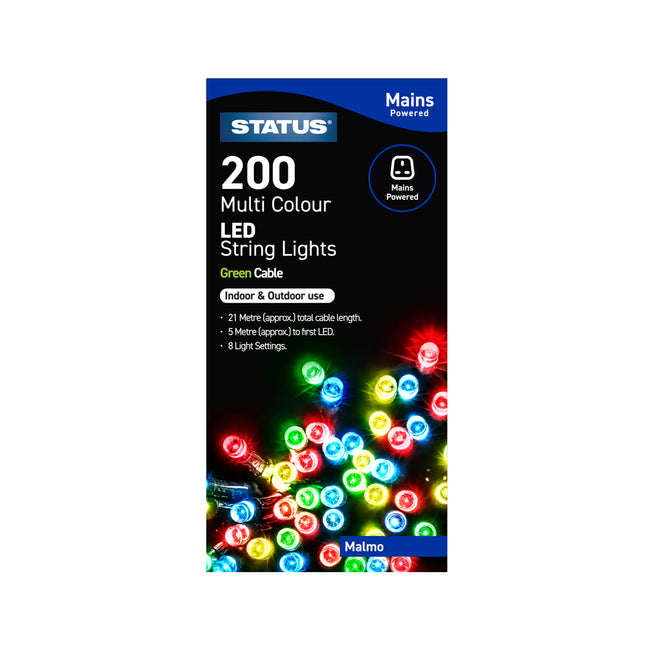 Malmo 200 LED Multi Colour