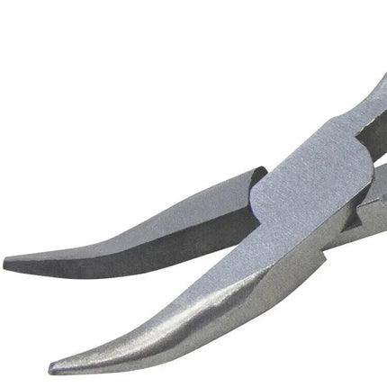 MINI NEEDLE NOSE SIDE BENT PLIERS SMALL HAND DIY TOOL - FOR JEWELLERY HOBBY